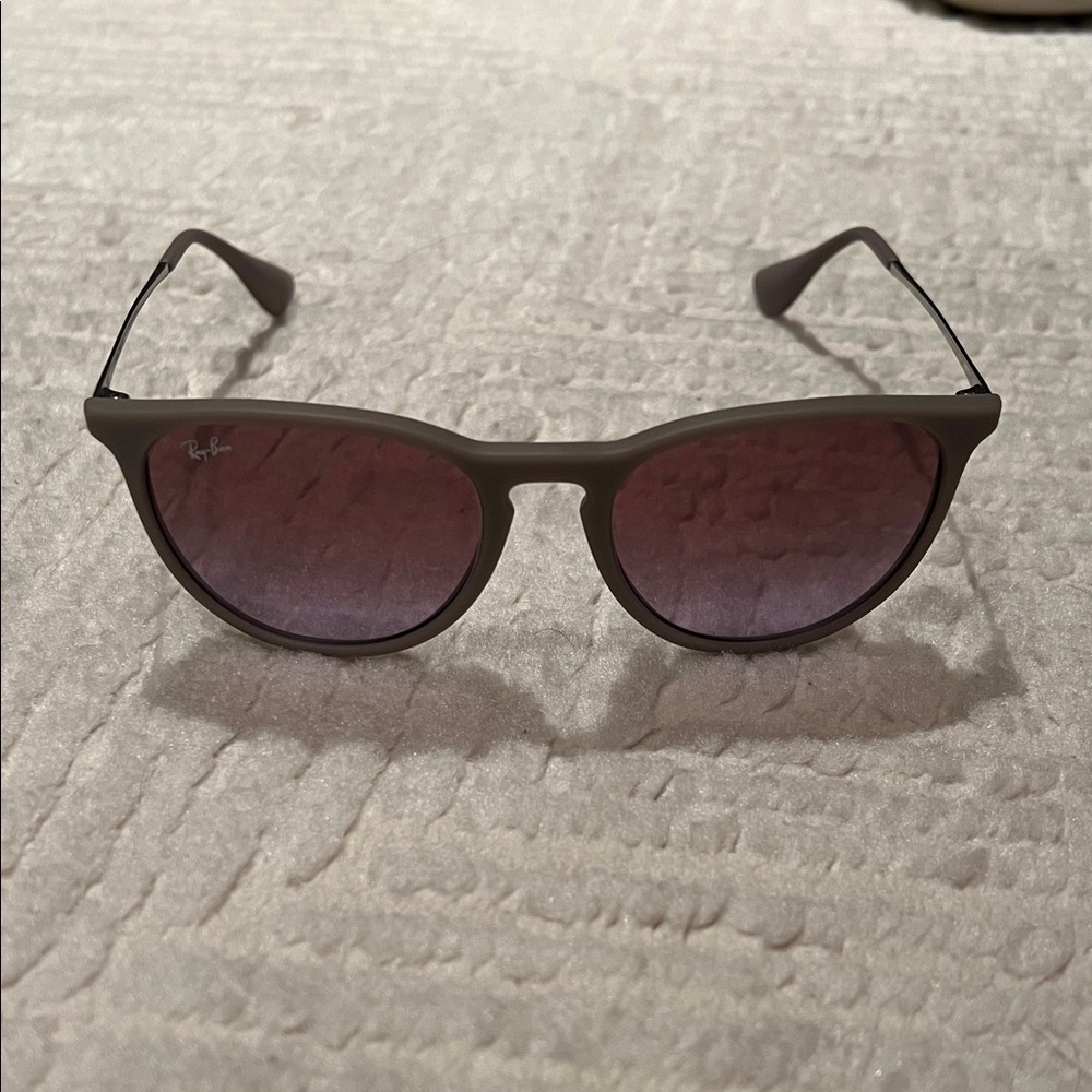 Erika Ray-Ban Brown Frame Sunglasses with Brown Gradient Lenses